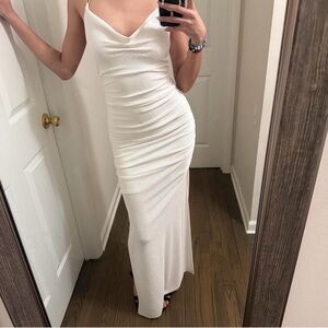 Elegant White Maxi Dress